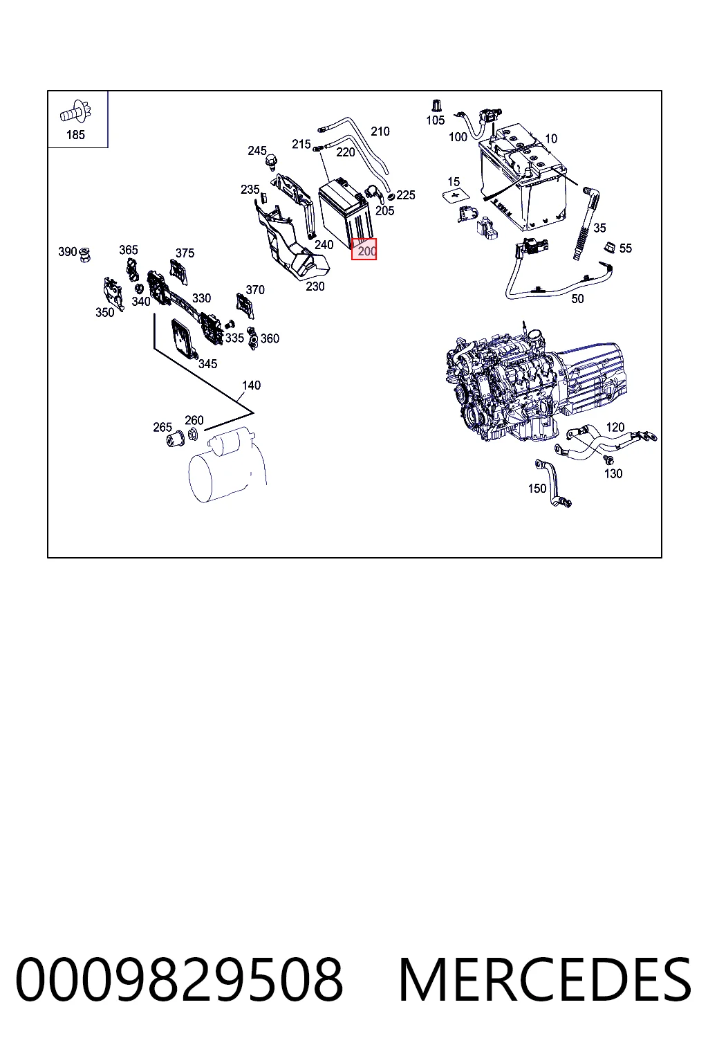 Bateria recarregável (PILHA) 9828201580 Peugeot/Citroen