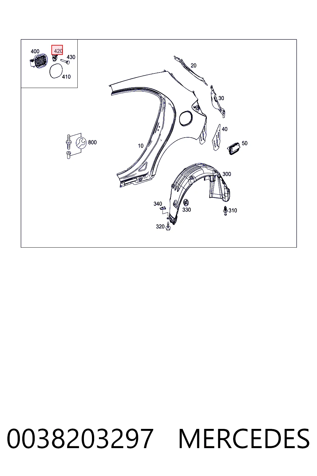 Motor acionador de abertura do alcapão de tanque para Mercedes E  W213