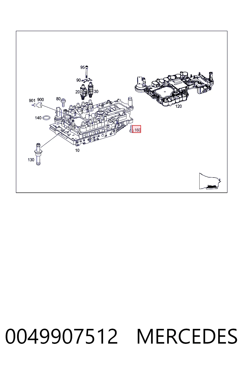 0049907512 Mercedes