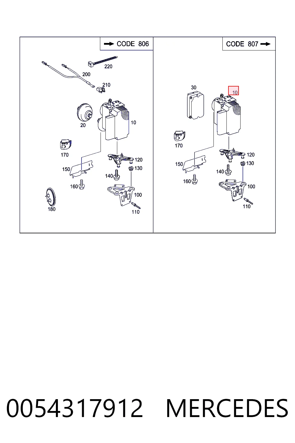 0265250113 Bosch Unidade hidráulico de controlo ABS