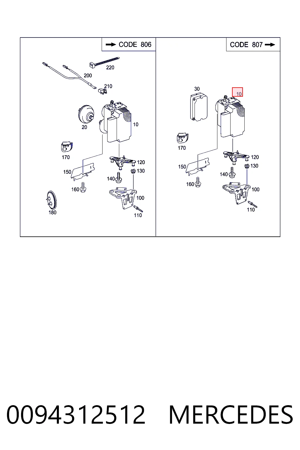 Compre 0265250112 Bosch Unidade hidráulico de controlo ABS