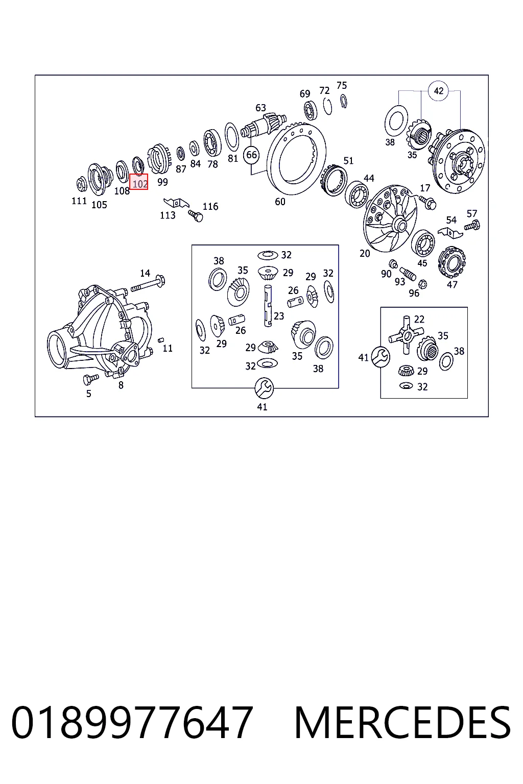 Bucim de redutor do eixo traseiro Kamaz A0189977647 preço, a partir de 35,51 USD