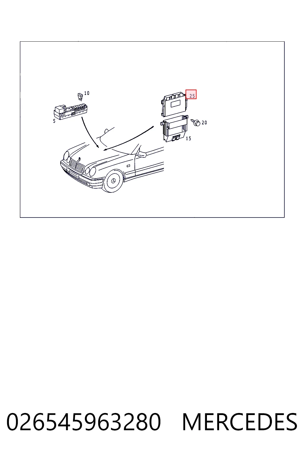026545963280 Mercedes
