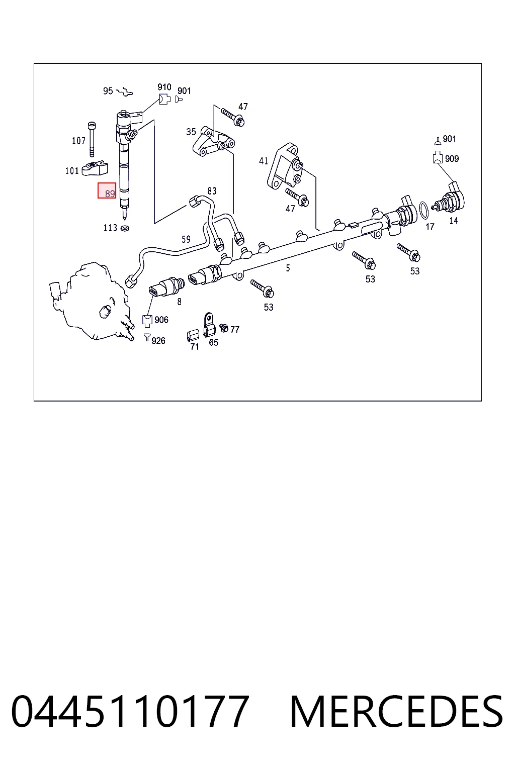 Injetor de injeção de combustível Mercedes A648070028787 preço, a partir de 99,62 USD