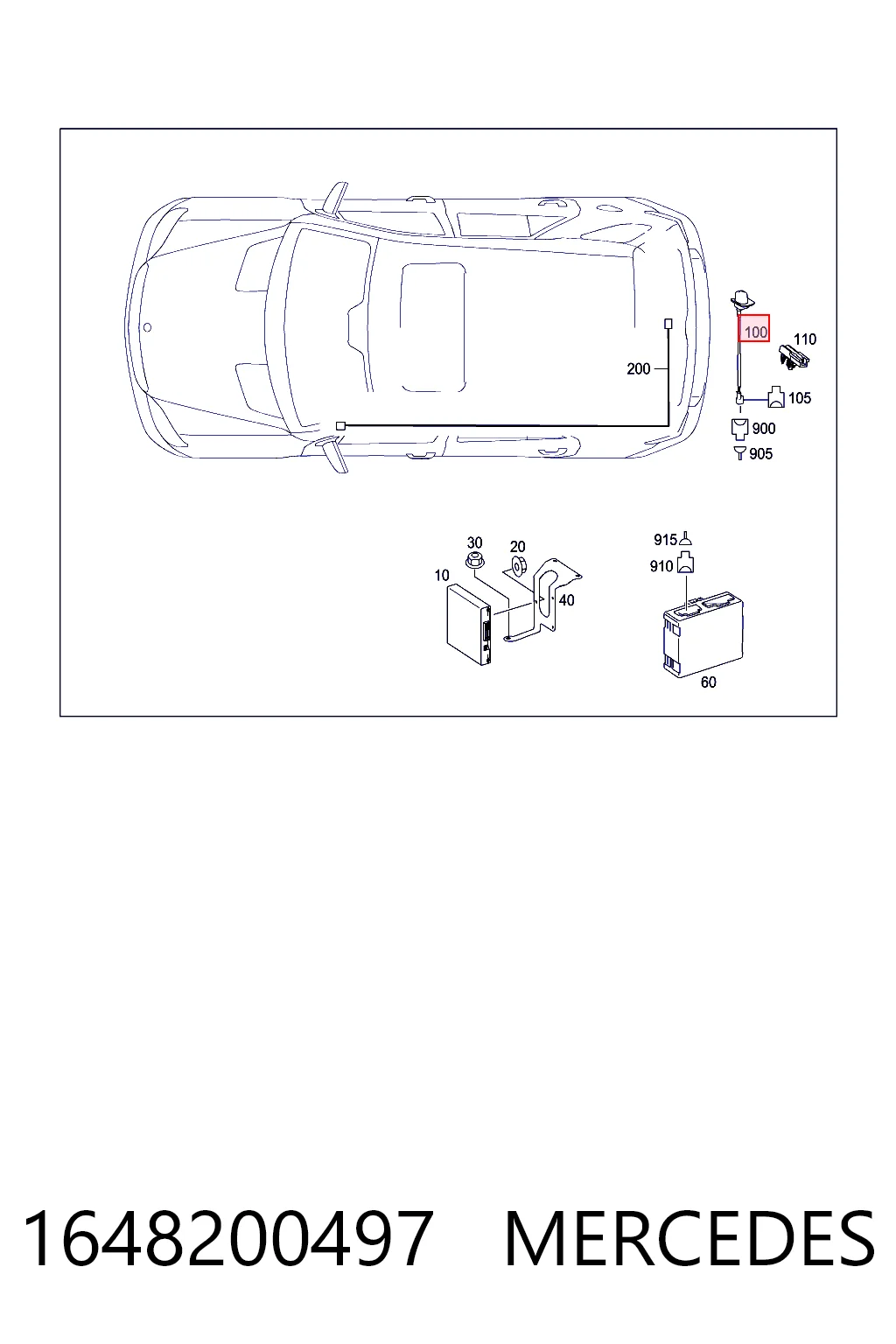 1648200497 Mercedes Câmara do sistema para asseguramento de visibilidade