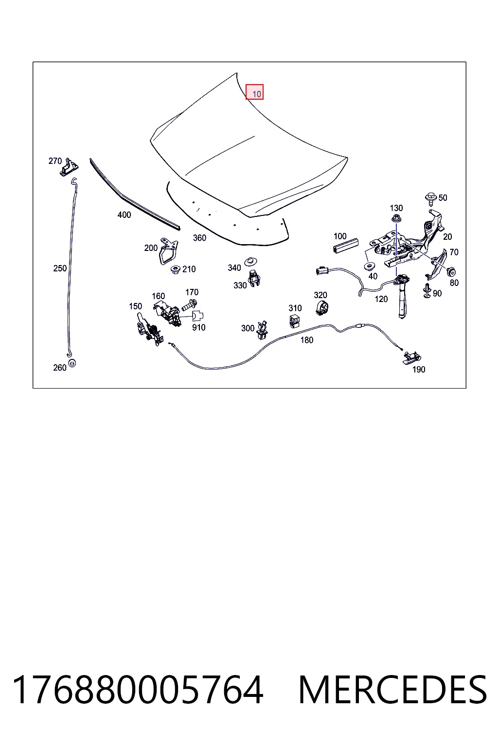 Capota para Mercedes A  W176