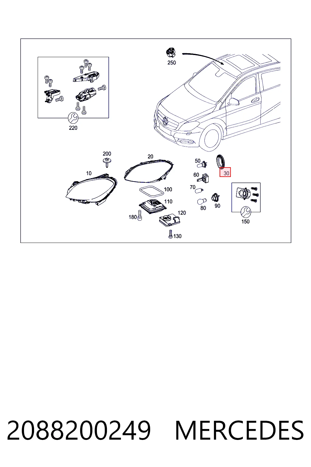 Tampa das luzes traseiras VAG 1305219122 preço, a partir de 34,67 USD