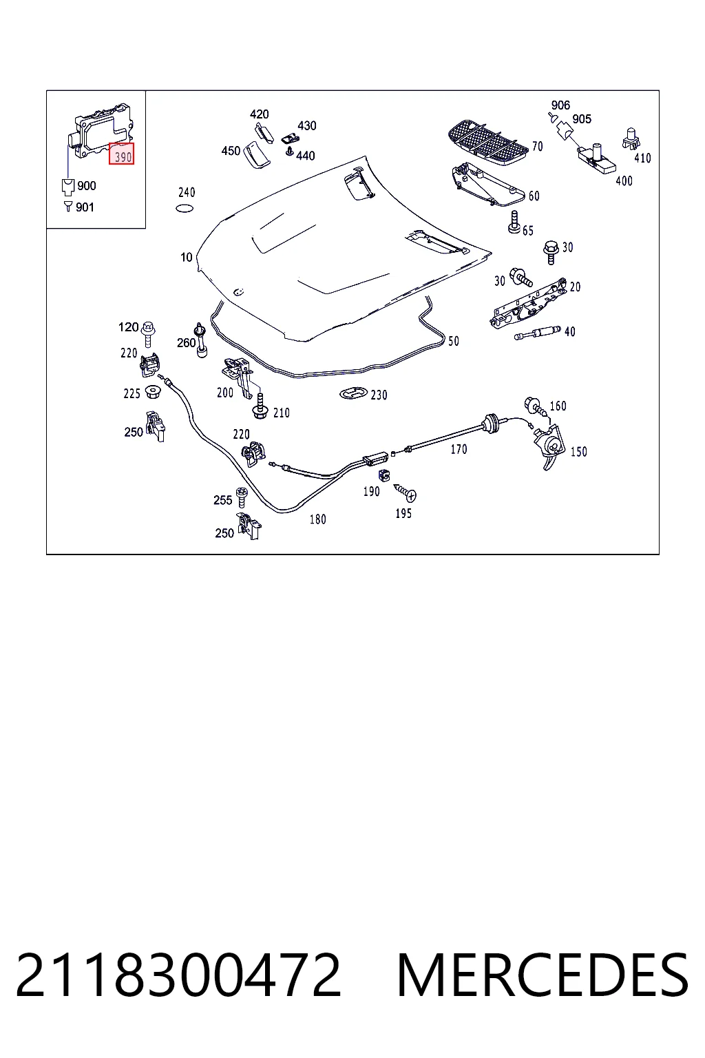 2118300472 Mercedes Sensor de sujidade de ar