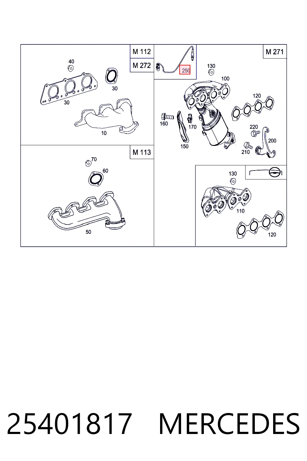 Compre 0035427318 VAG Sonda lambda, sensor de oxigênio até o catalisador