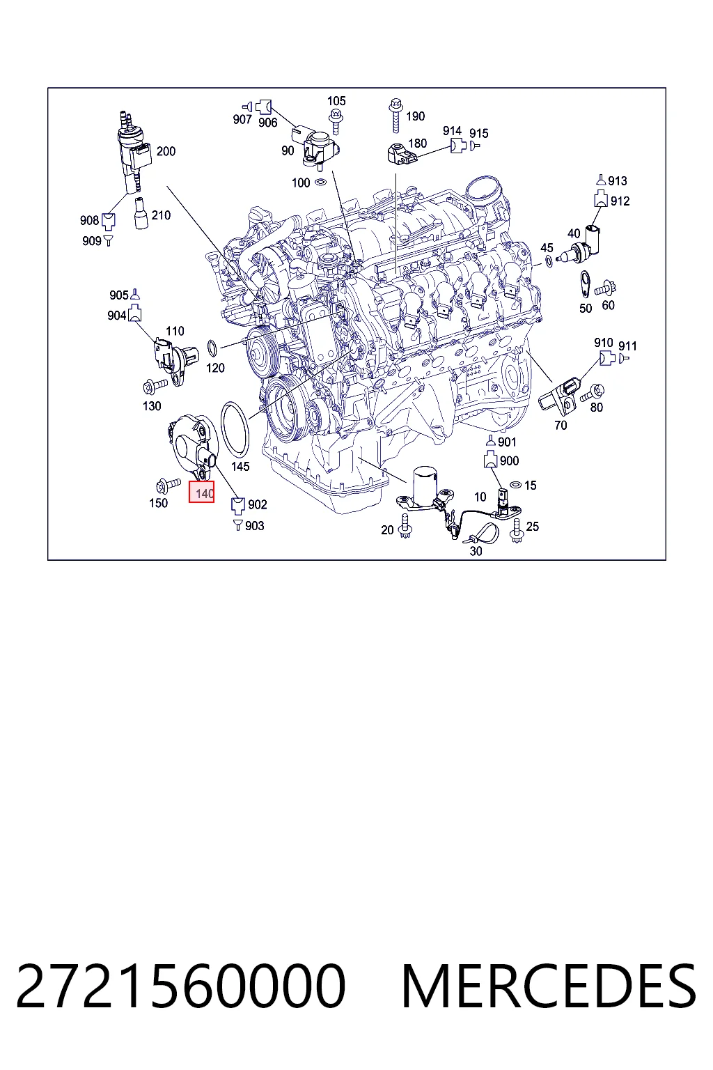 2721560000 Mercedes