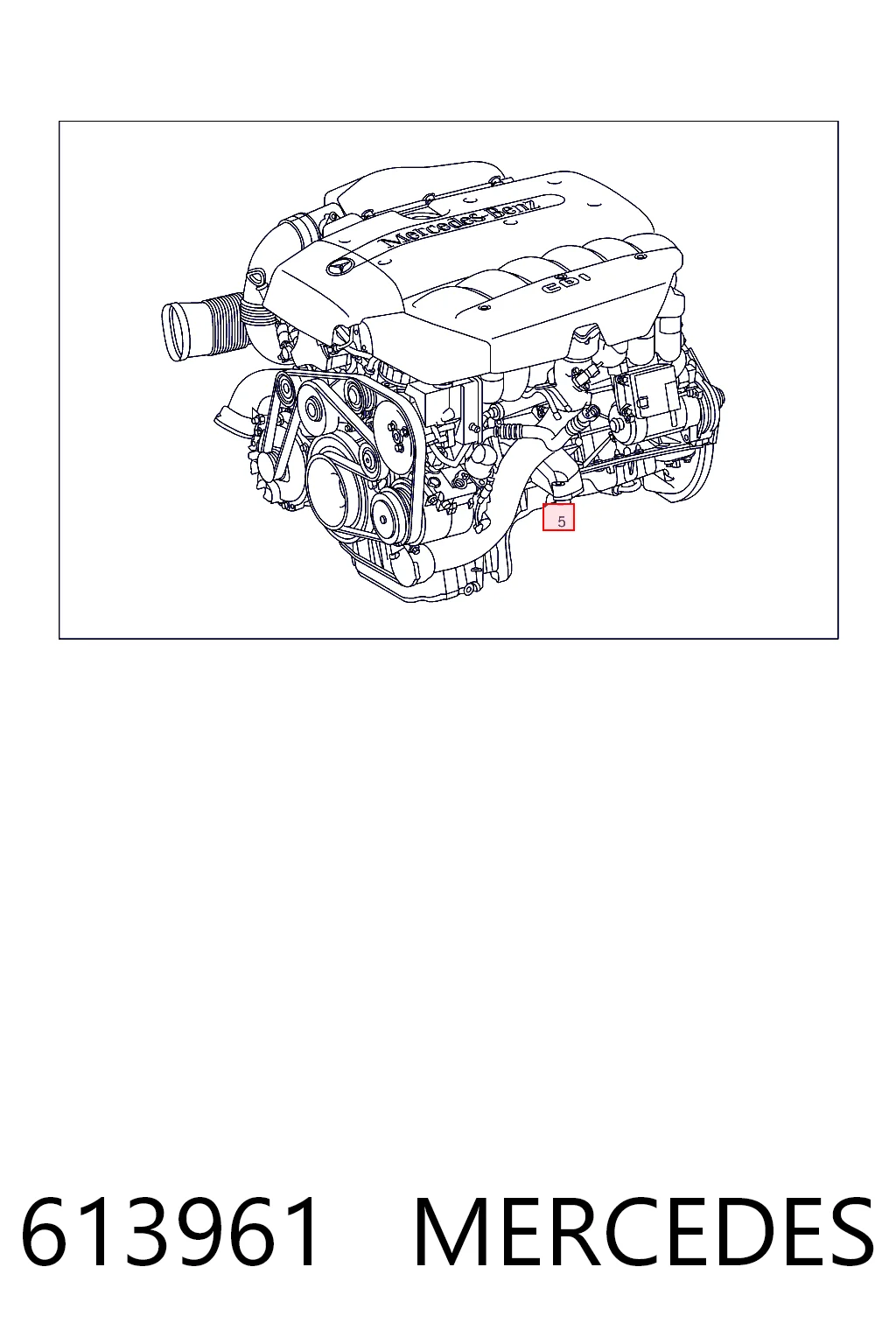 Motor montado Mercedes E  S210