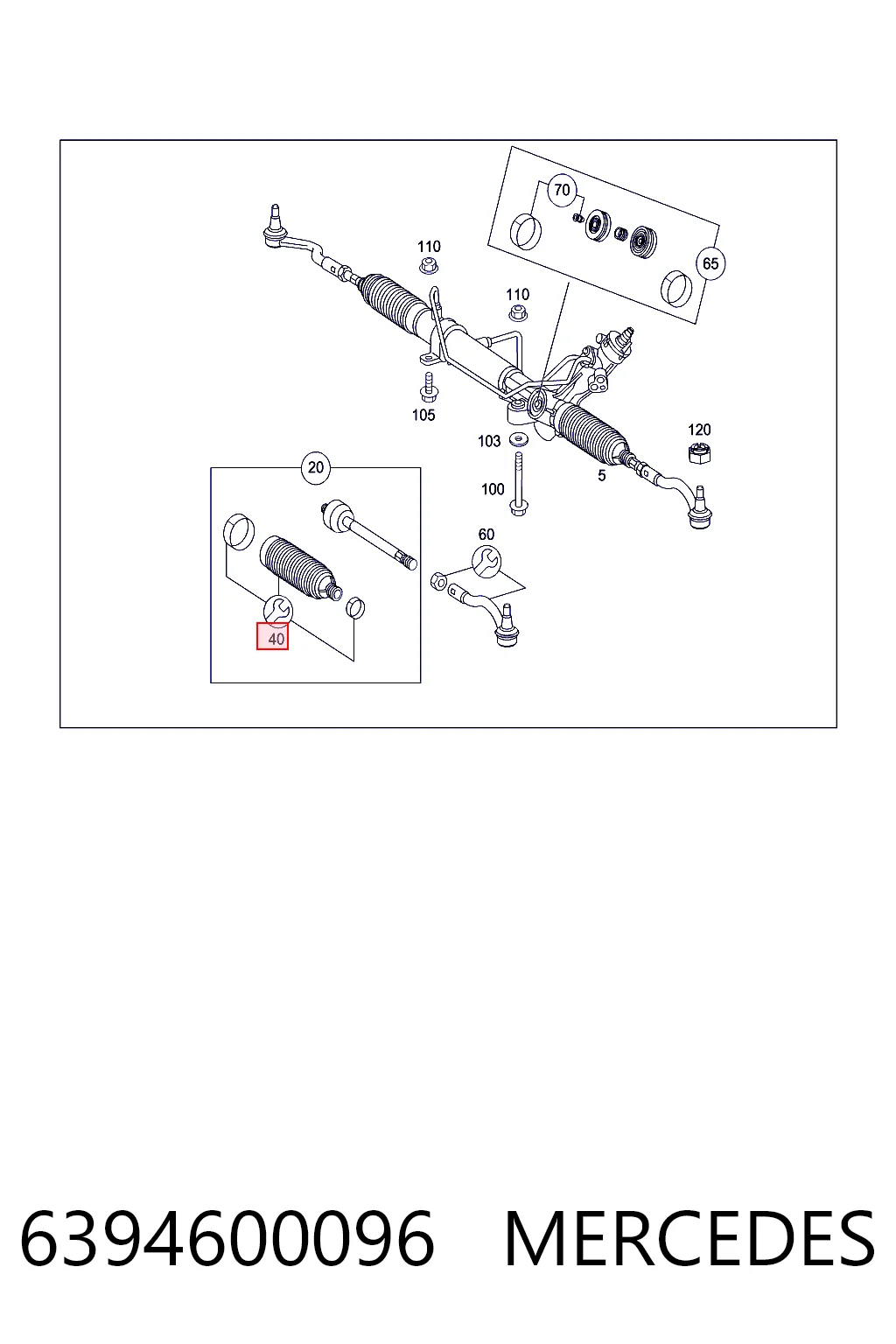 6394600096 Mercedes