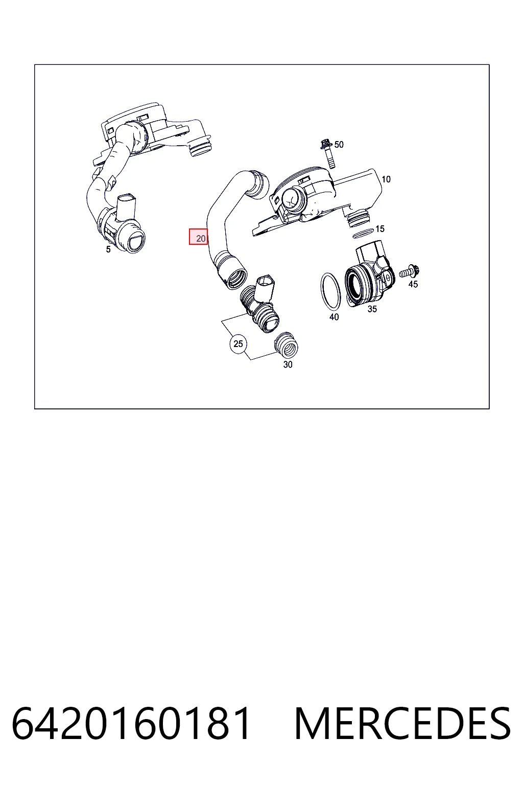Cano derivado de ventilação de cárter (de separador de óleo) Fiat/Alfa/Lancia K05175516AA
