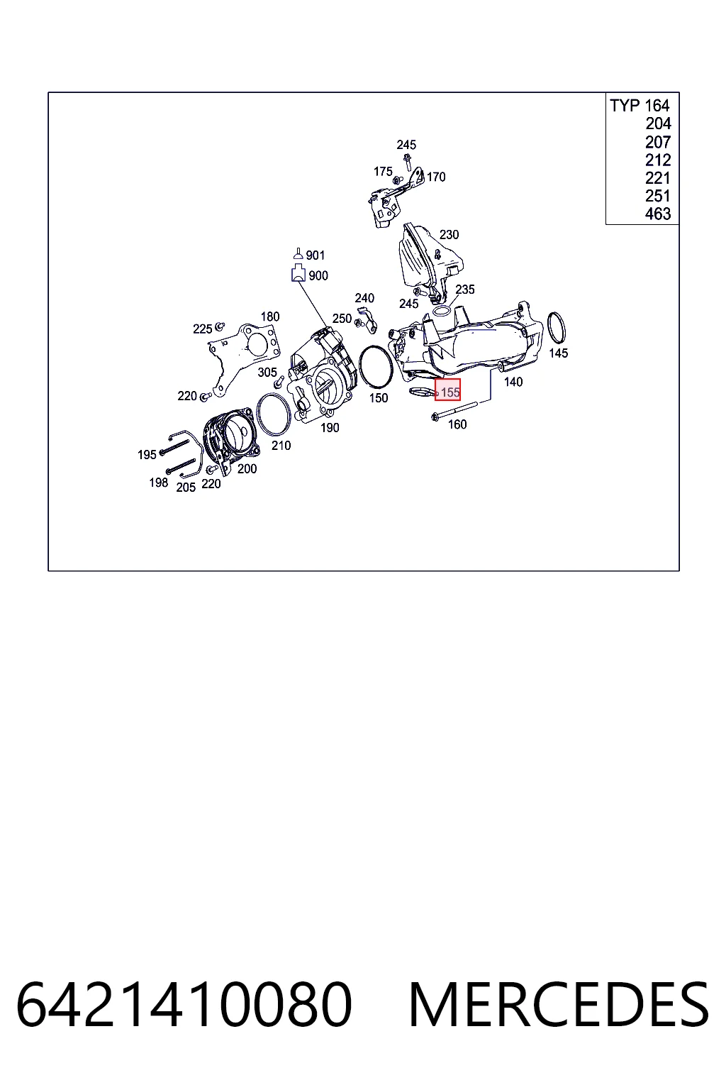 Vedante de tubo coletor de admissão Fiat/Alfa/Lancia K05175712AA preço, a partir de 5,26 USD