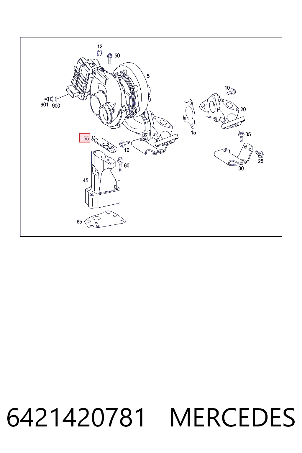 Vedante do compressor Fiat/Alfa/Lancia K68053124AA
