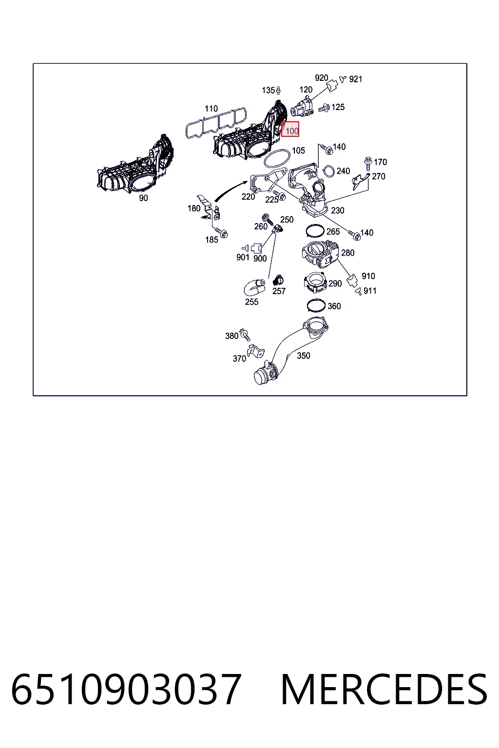 6510903037 Mercedes