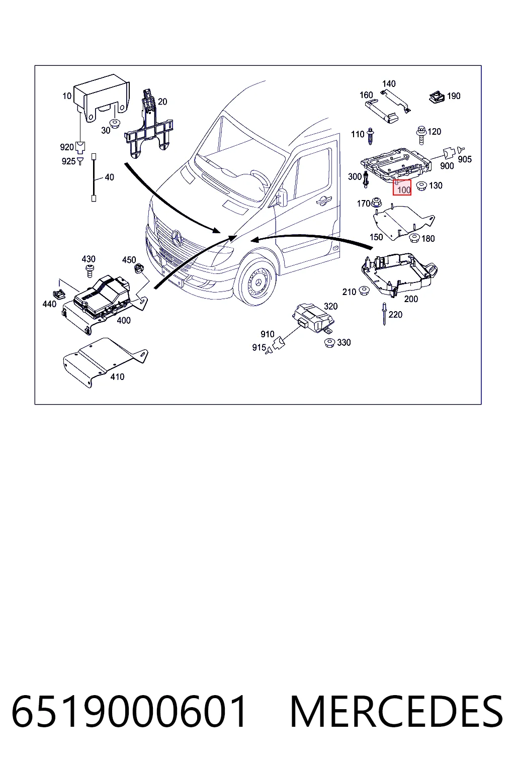 6519000601 Mercedes