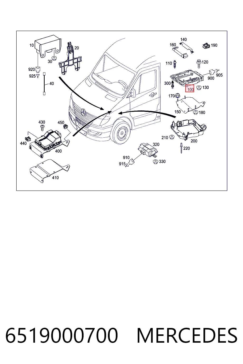 6519000700 Mercedes