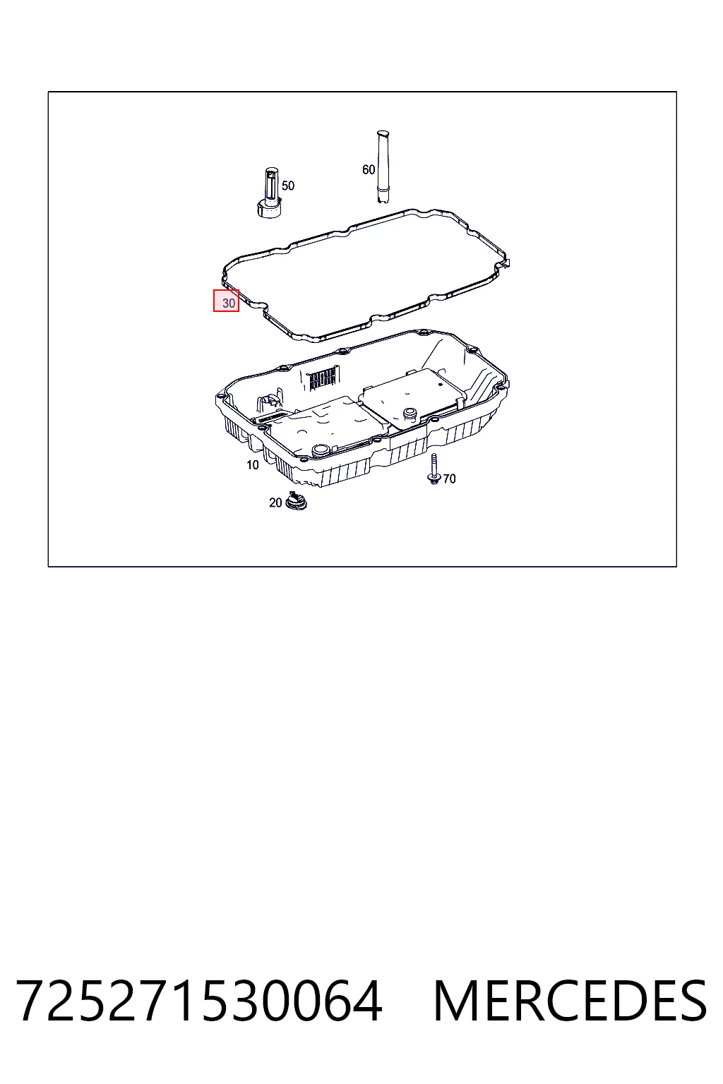 Vedante de panela da Caixa Automática de Mudança/Caixa Mecânica de Mudança para Mercedes E  C238