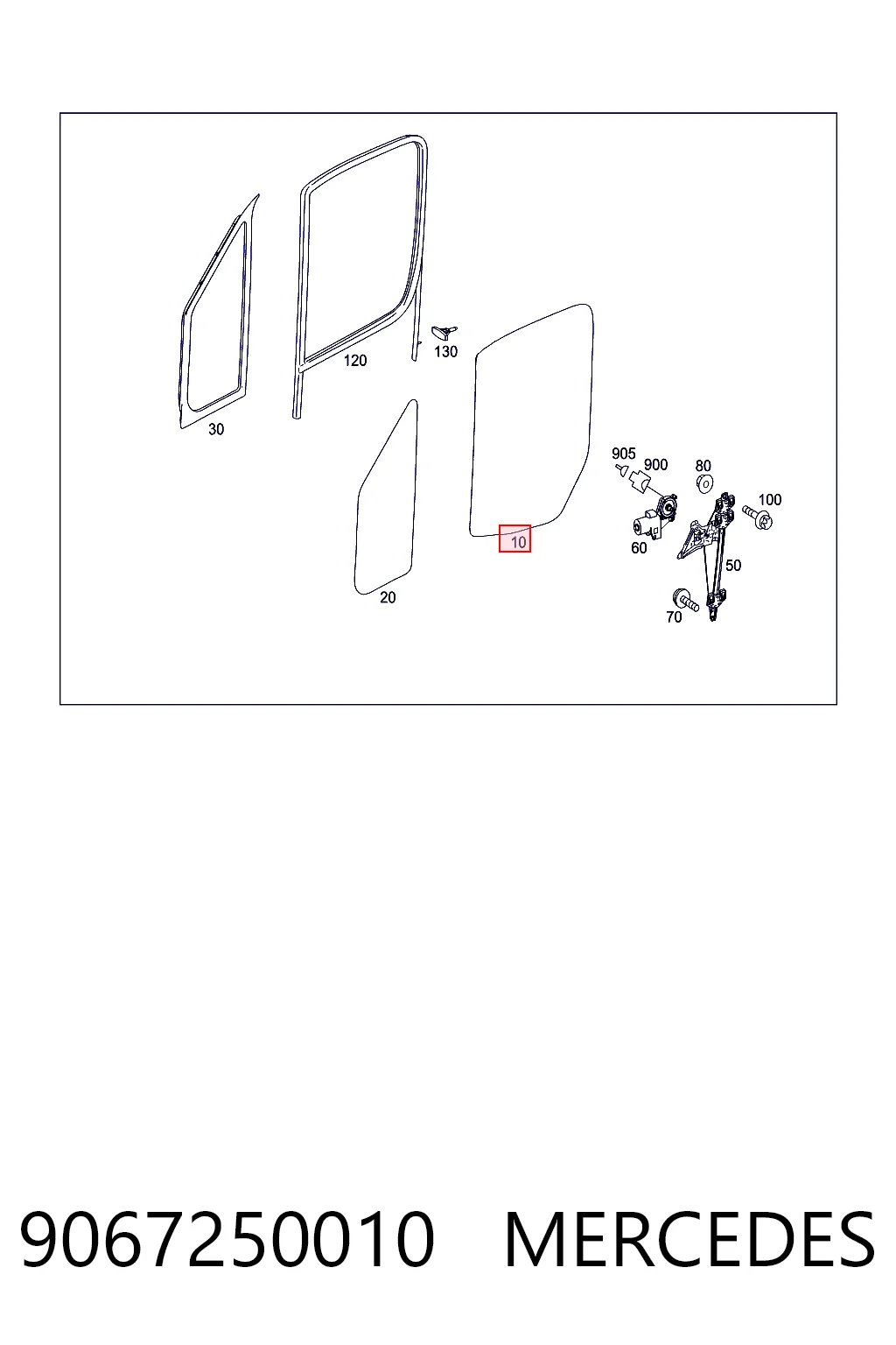 9067250010 Mercedes