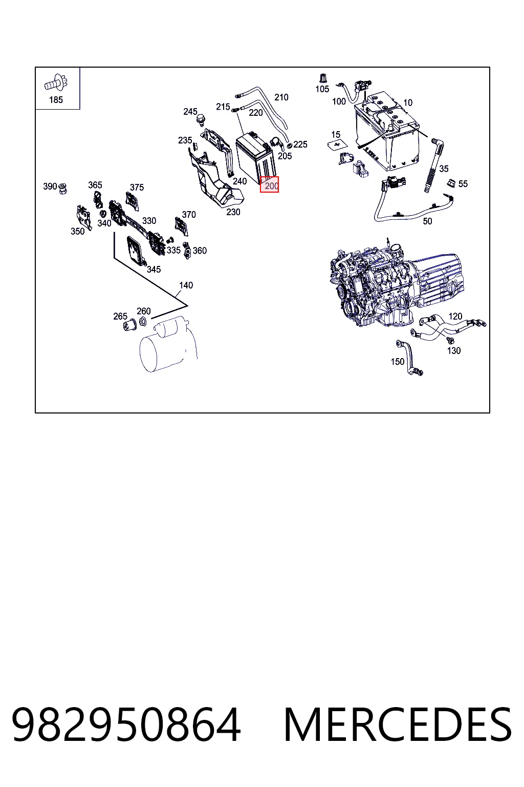 Bateria recarregável (PILHA) Peugeot/Citroen 9828201580