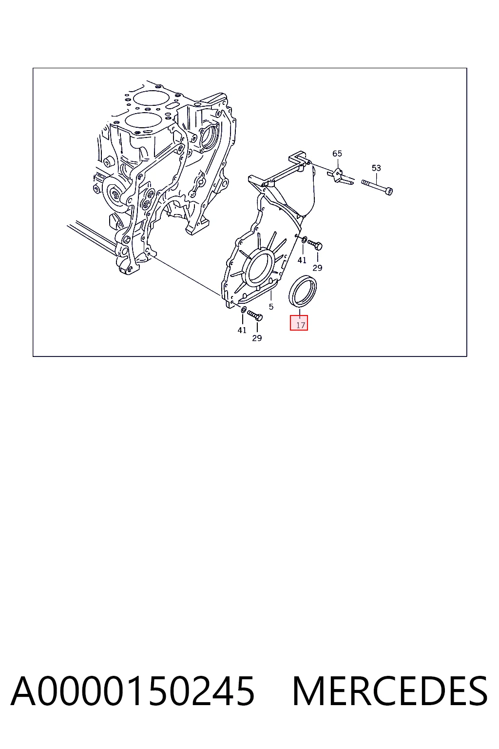  Vedação traseira de cambota de motor Toyota RAV4 I SUV (XA) (1994 - 2000) I