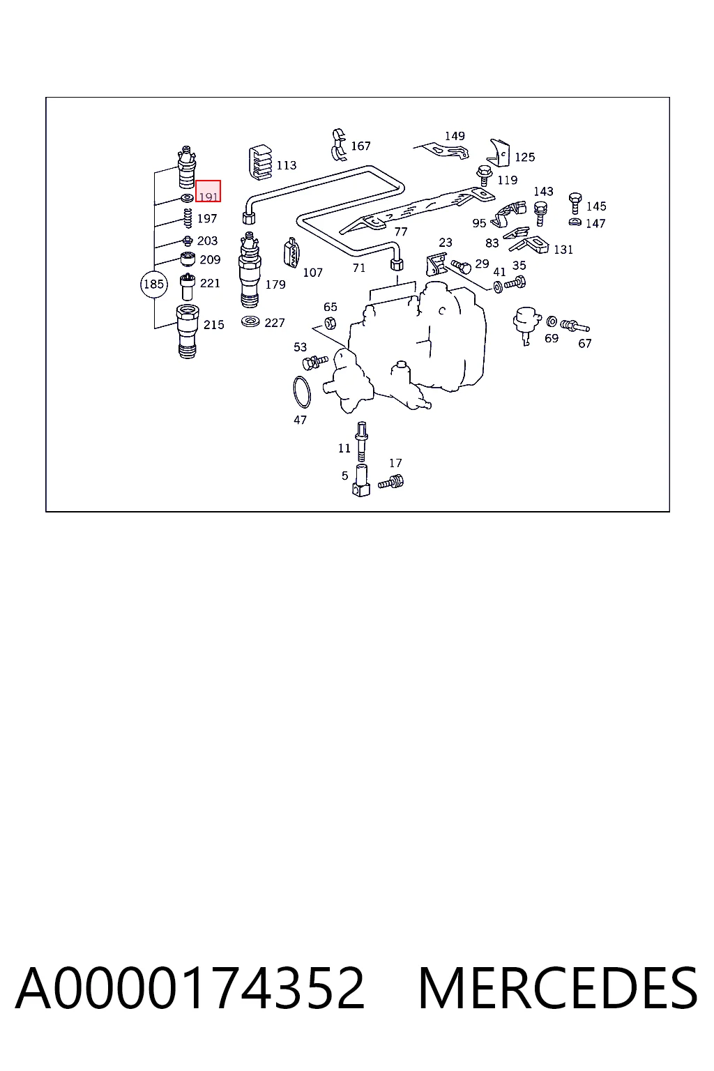 A0000174352 Mercedes
