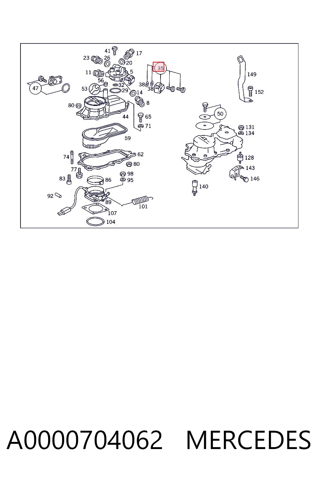 A0000704062 Mercedes
