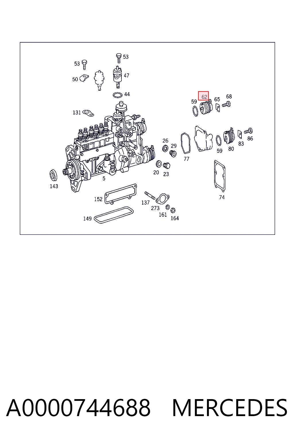 A0000744688 Mercedes