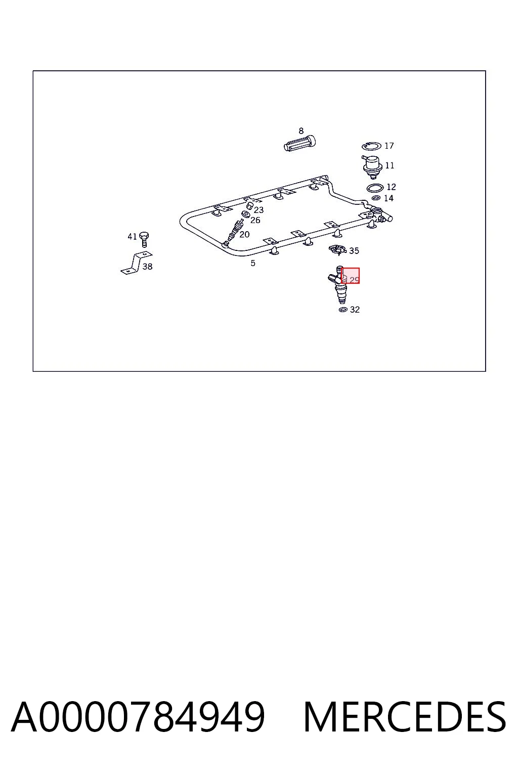 Injetor de injeção de combustível 0280155217 Bosch