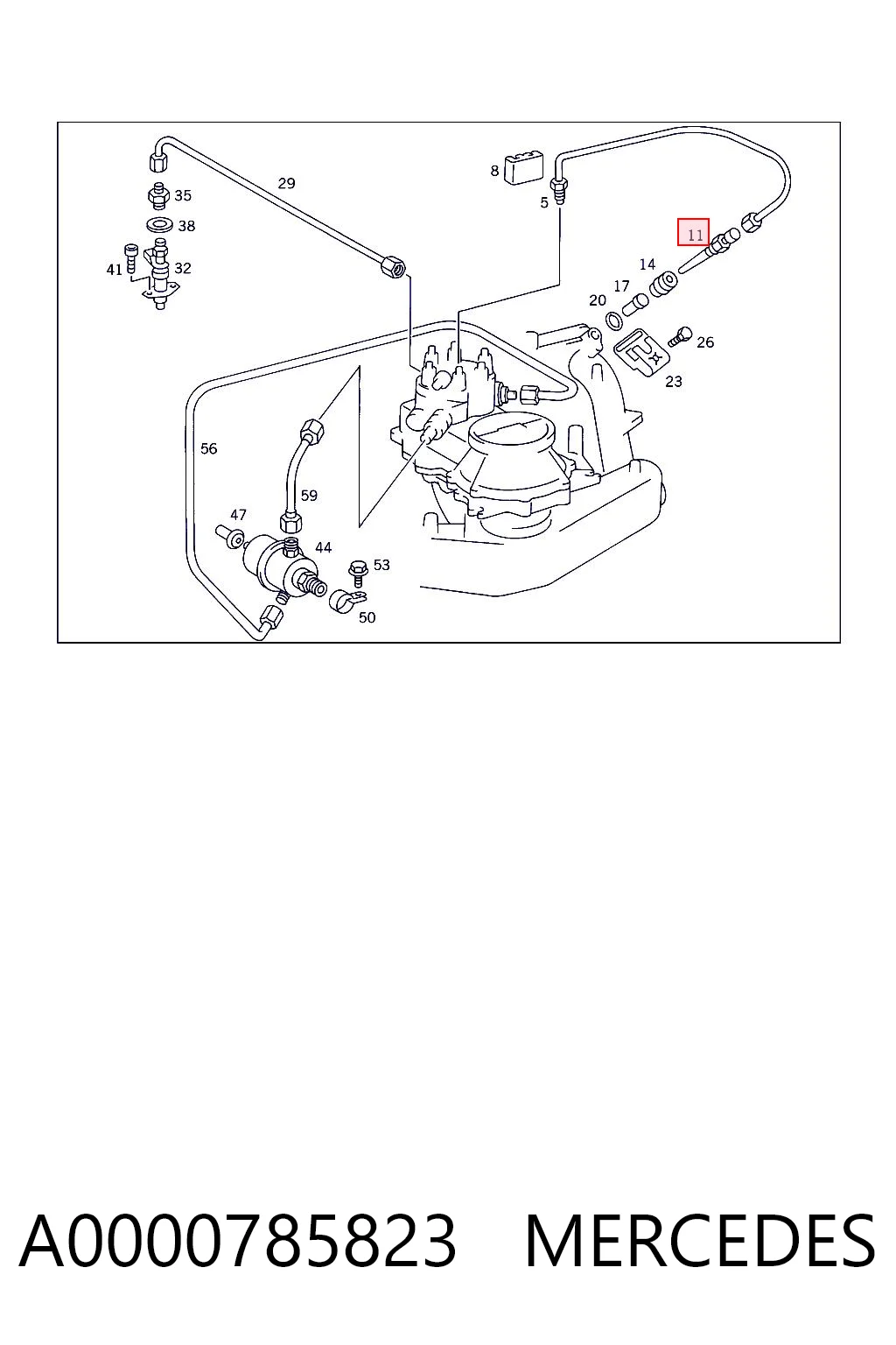 A0000785823 Mercedes