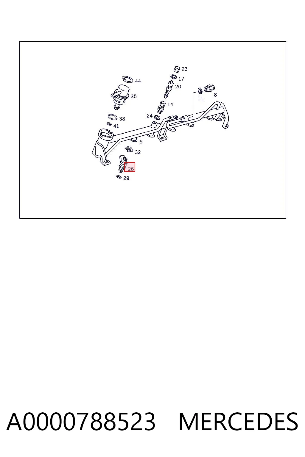 A0000788523 Mercedes