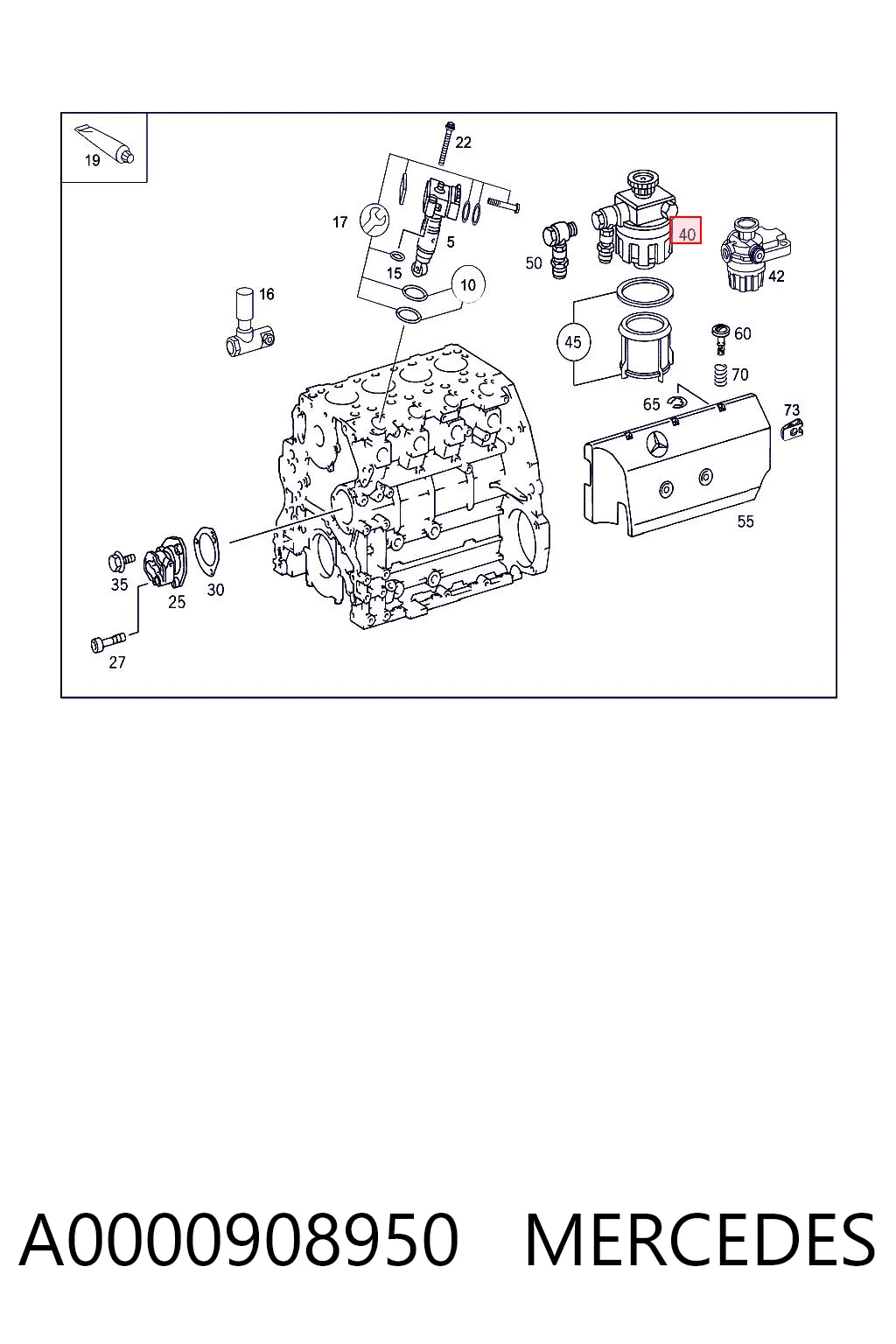 A0000908950 Mercedes