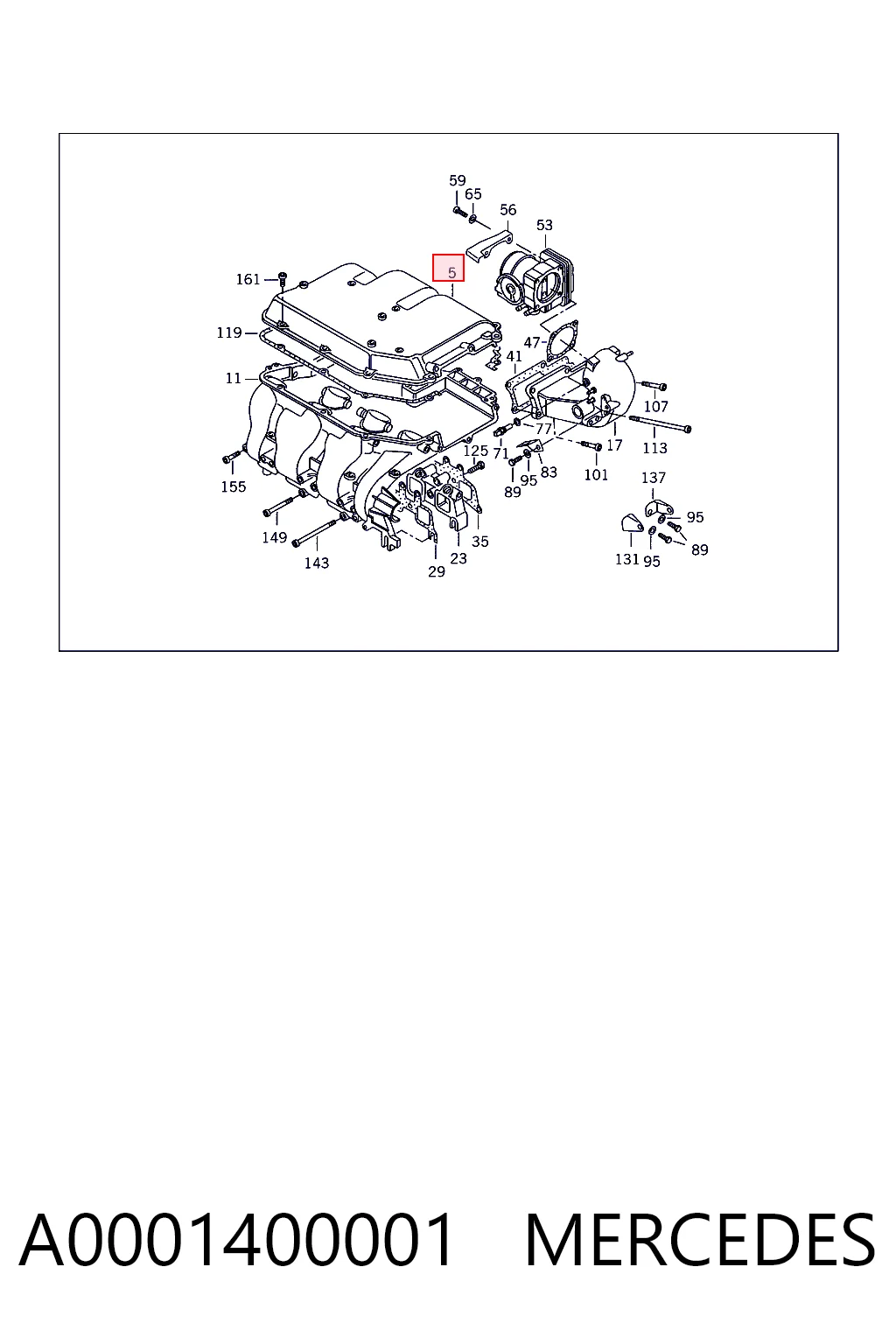 A0001400001 Mercedes