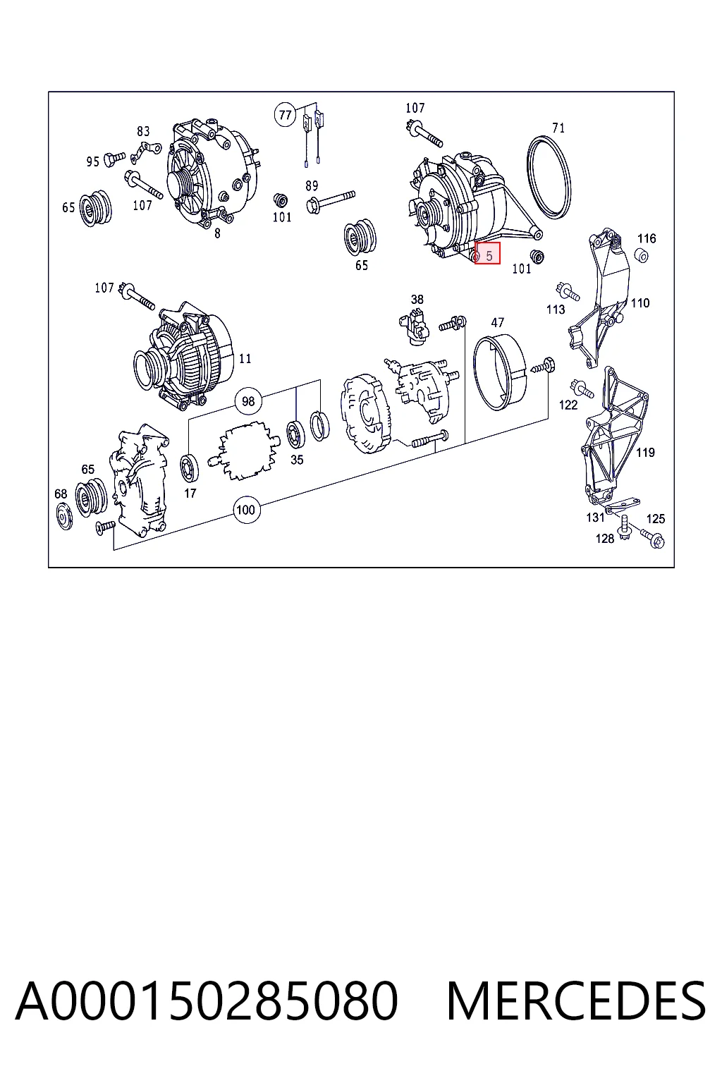 A000150285080 Mercedes