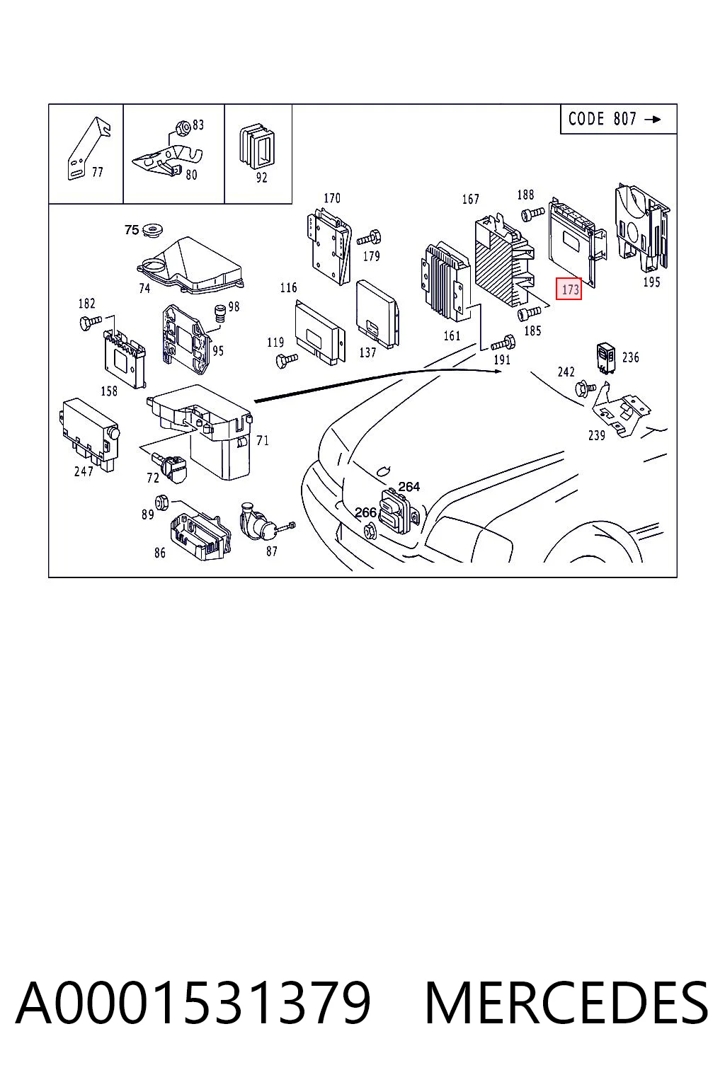 A0001531379 Mercedes