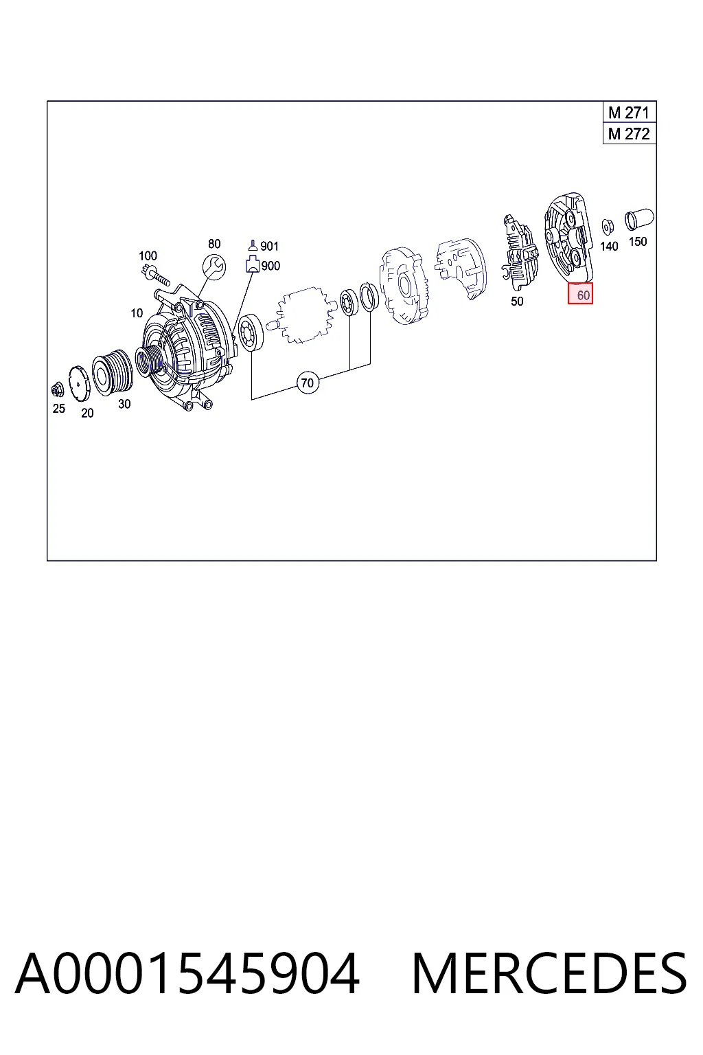 A0001545904 Mercedes