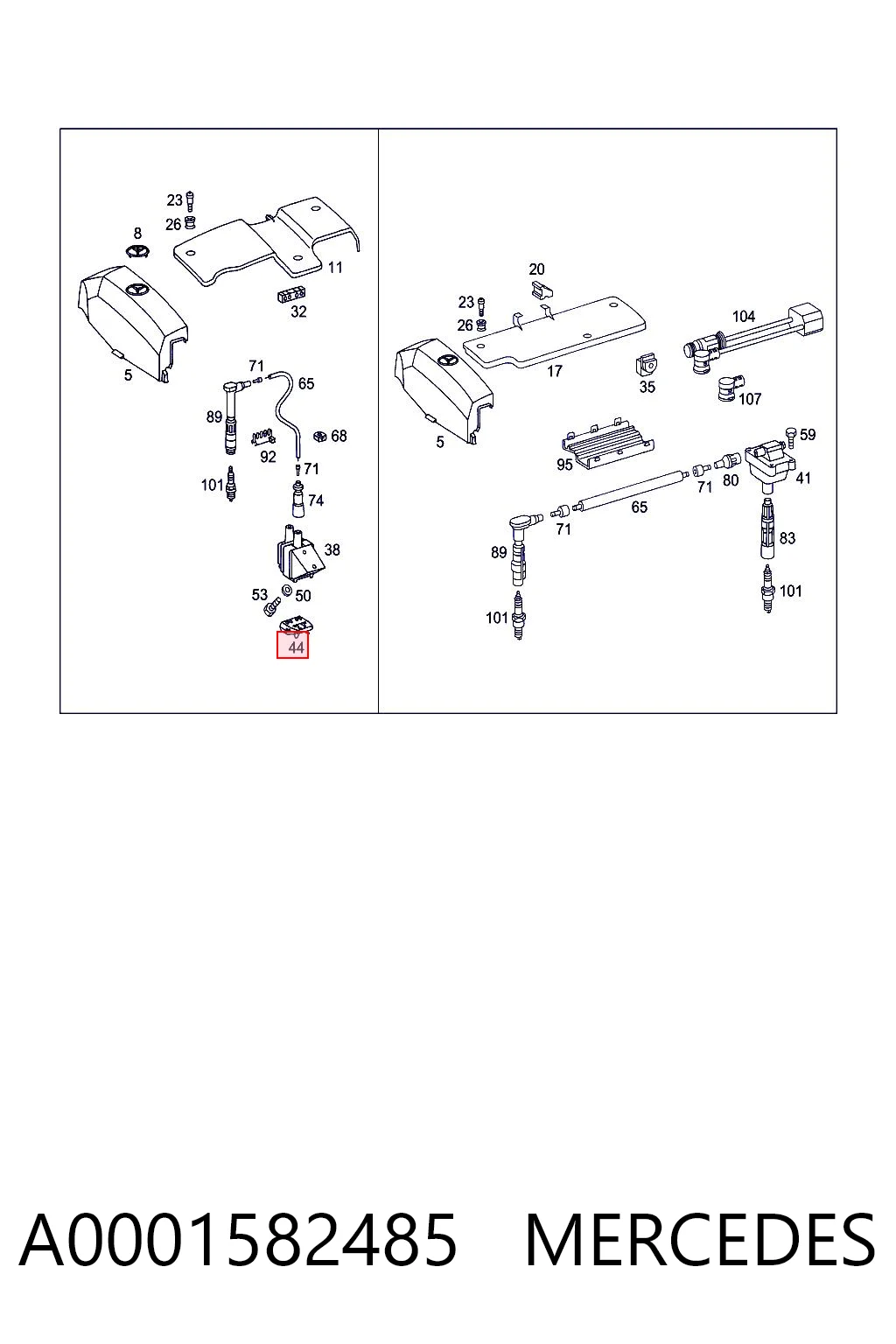A0001582485 Mercedes