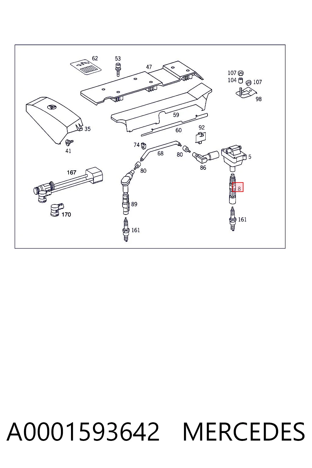 A0001593642 Mercedes