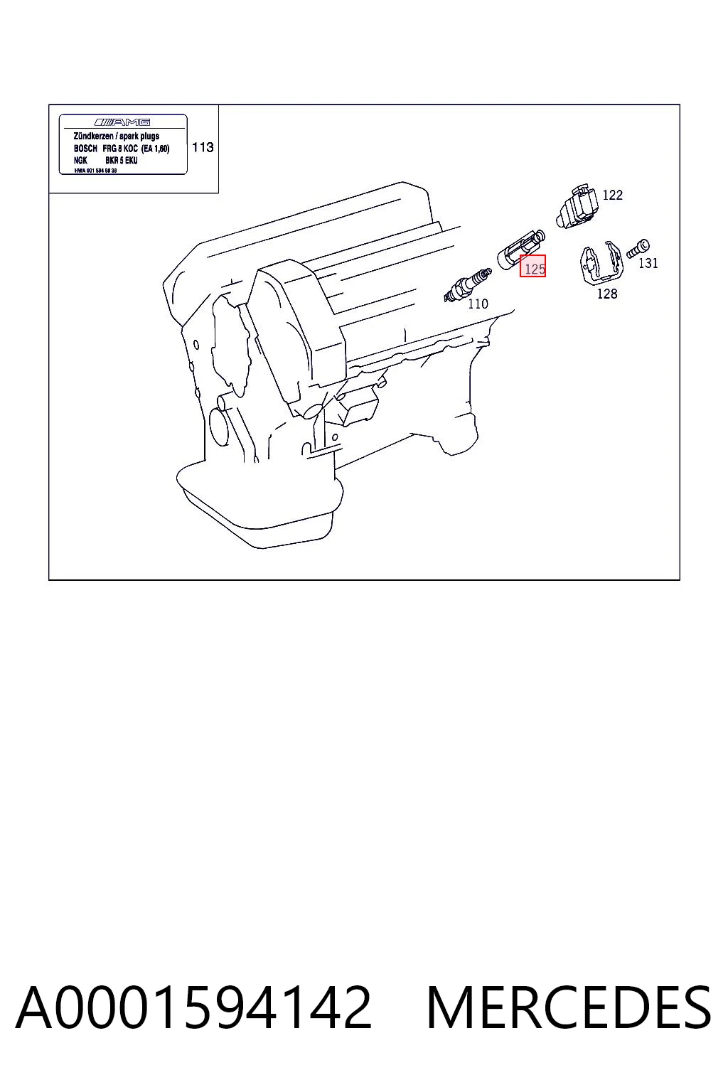 A0001594142 Mercedes