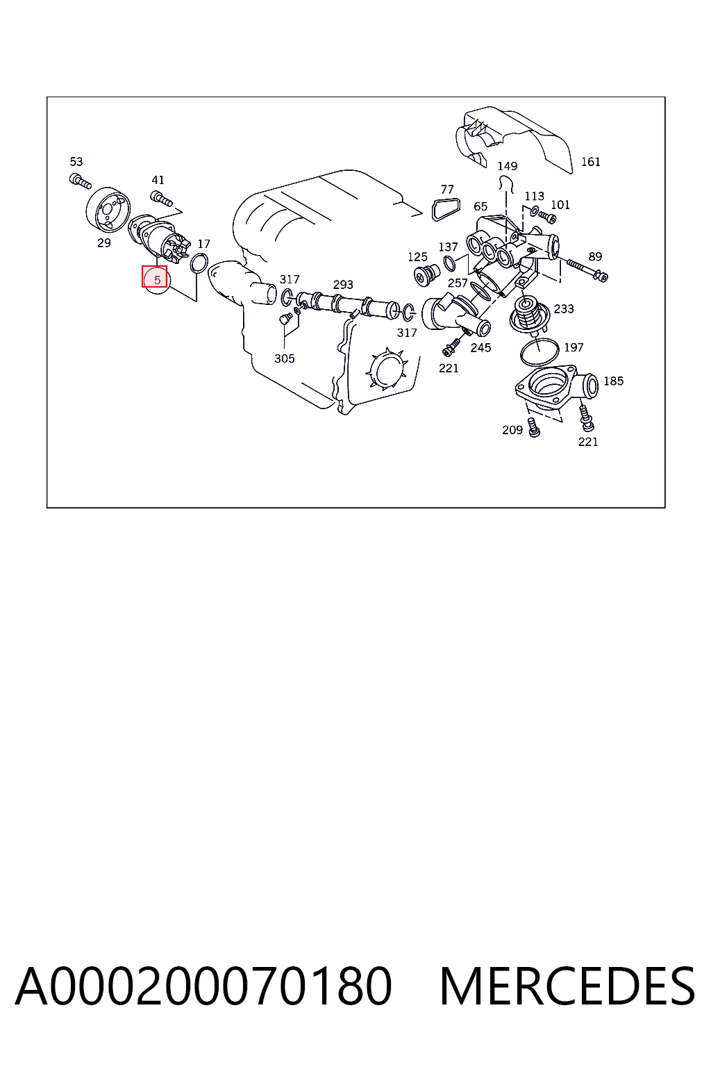 A000200070180 Mercedes
