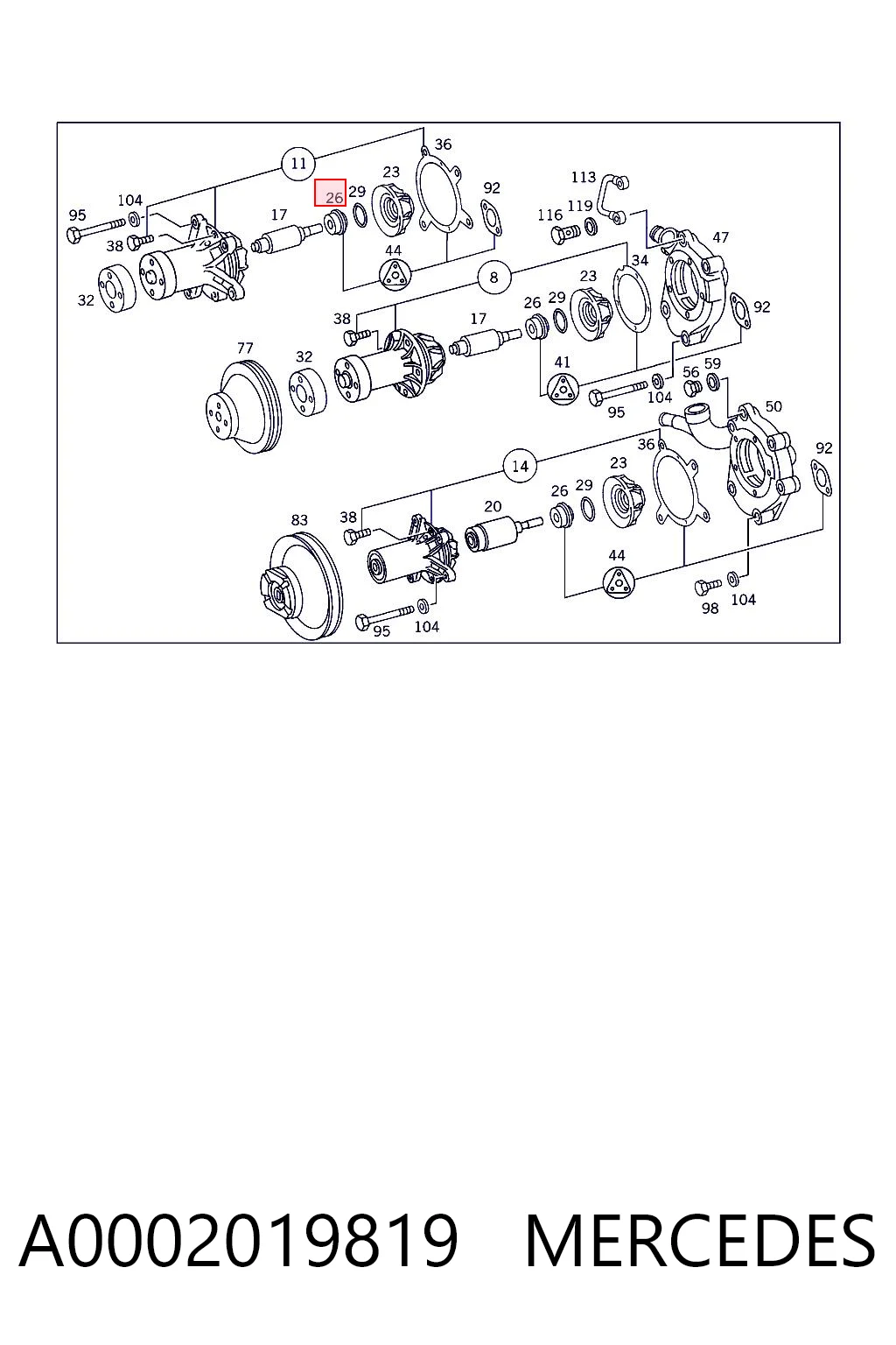 A0002019819 Mercedes
