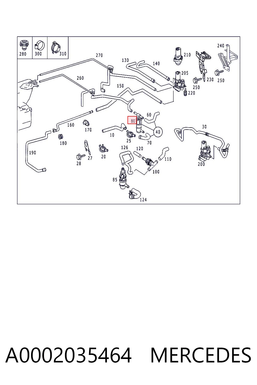 A0002035464 Mercedes