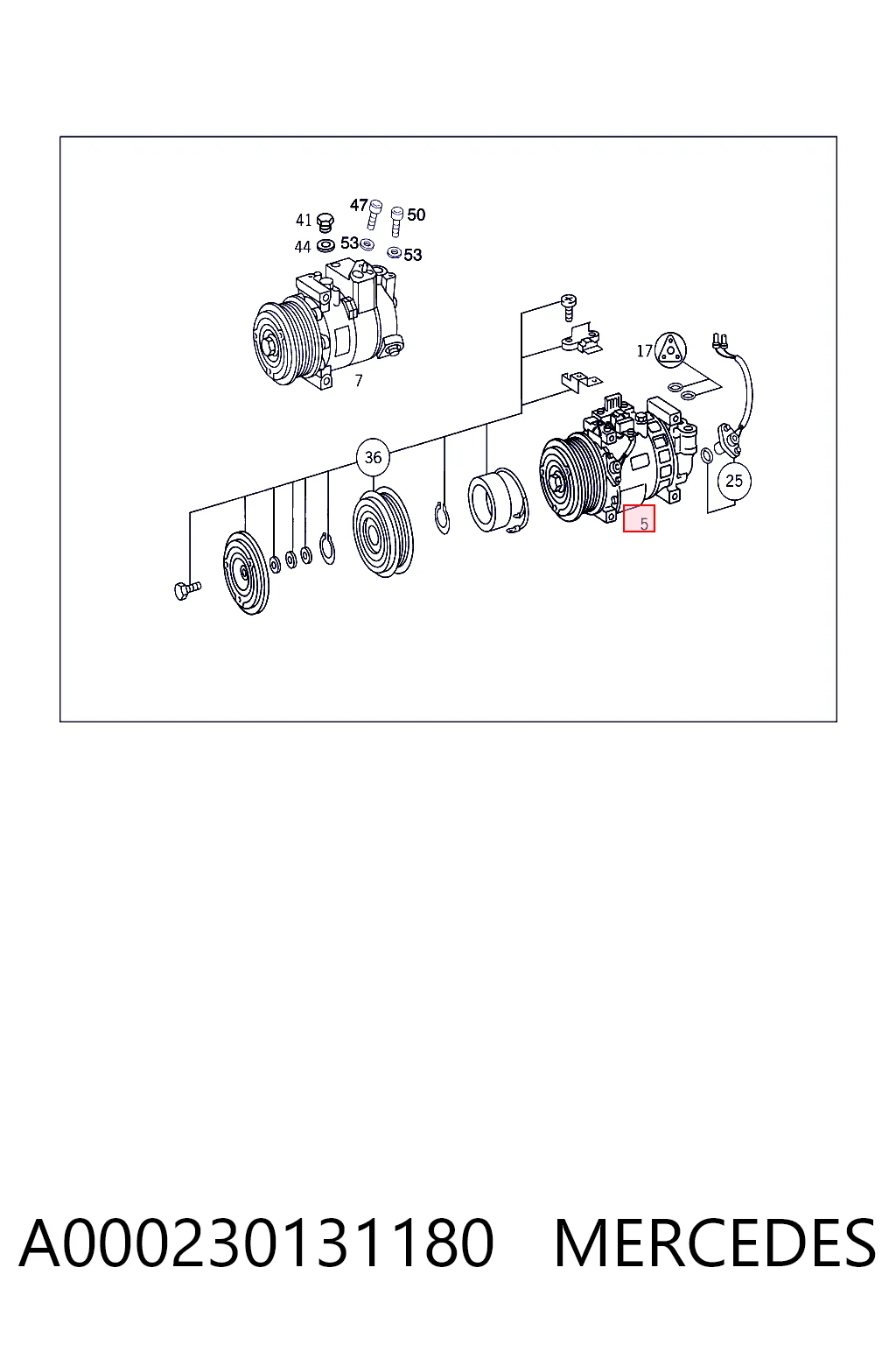 A000230131180 Mercedes