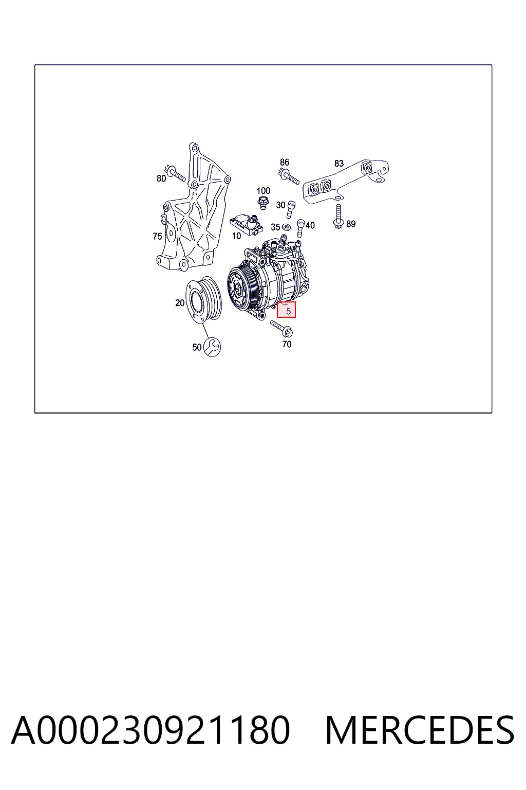 A000230921180 Mercedes