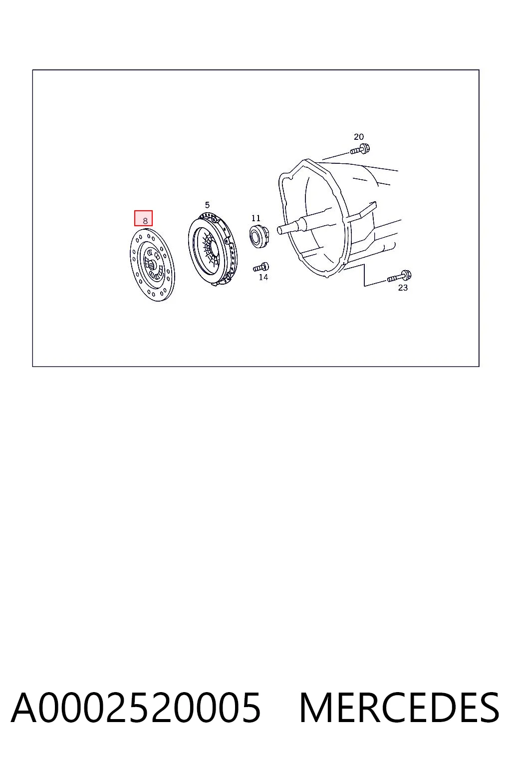 A0002520005 Mercedes