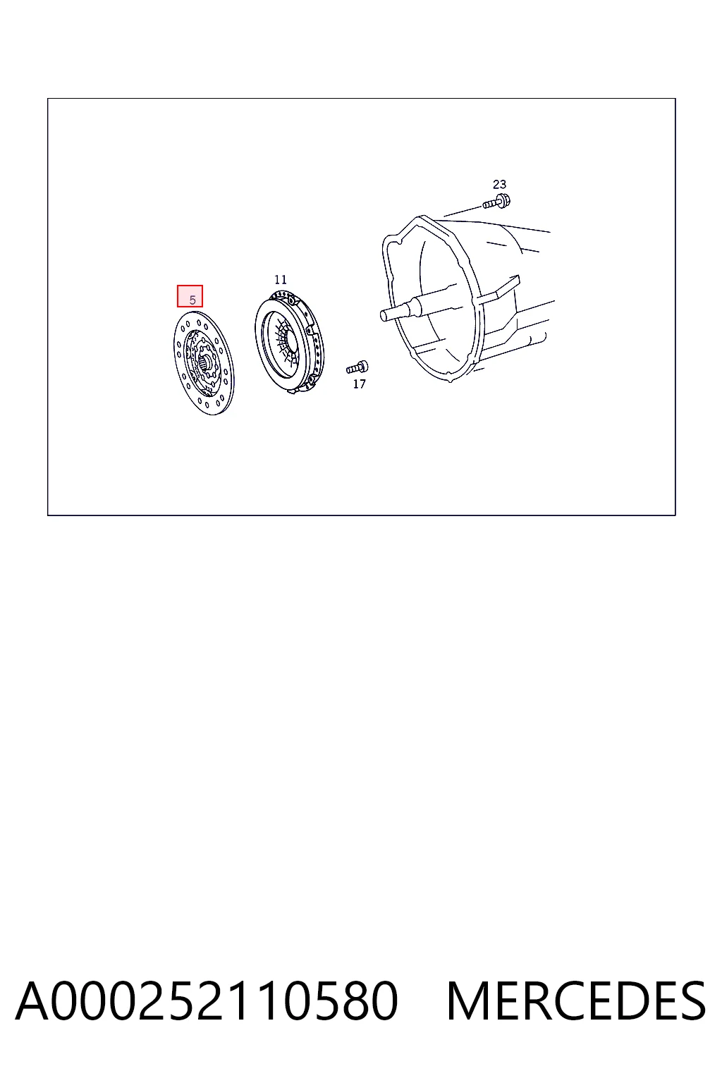 A000252110580 Mercedes