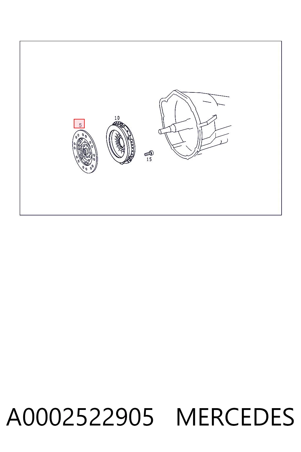 A0002522905 Mercedes