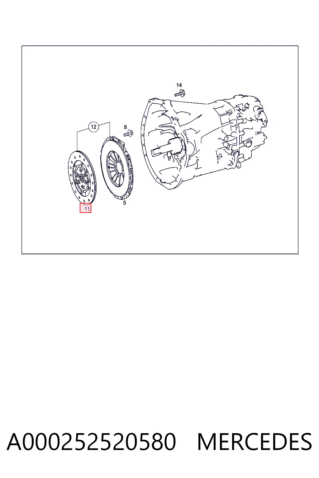 A000252520580 Mercedes