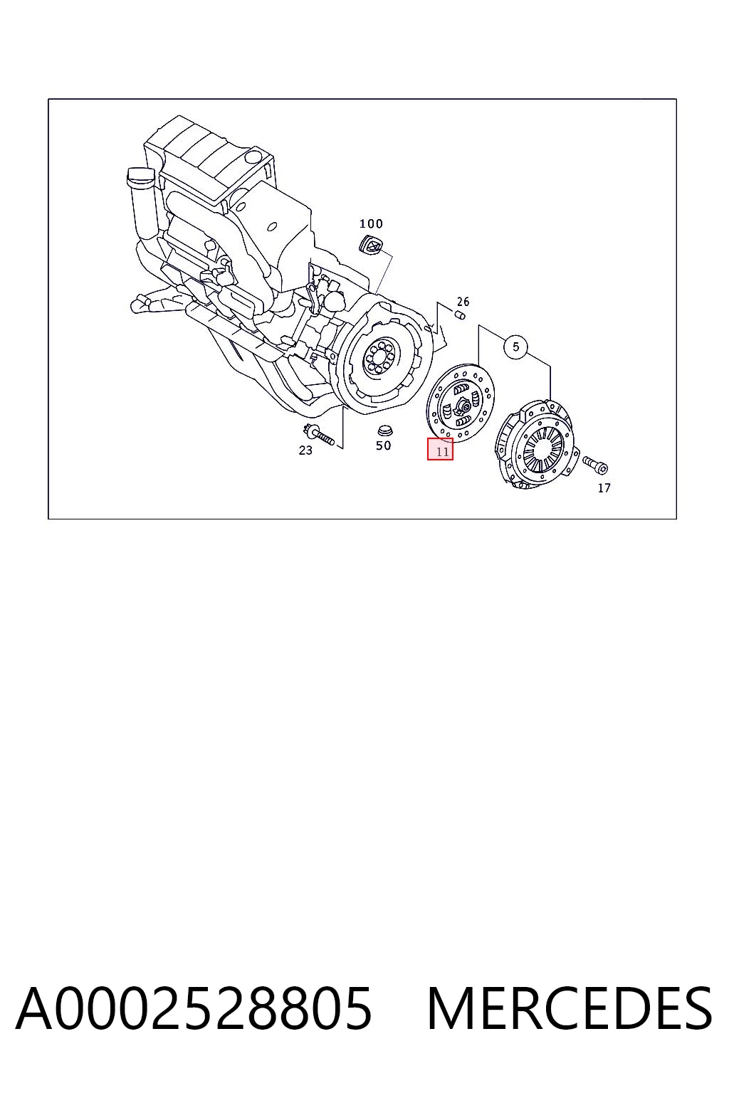 Disco de embraiagem Mercedes A  W169 ao melhor preço